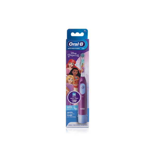 Buy Oral-B Disney princess kids extra soft electric toothbrush in UAE