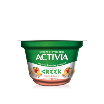Activia Peach and Cereal Greek Yoghurt 150g