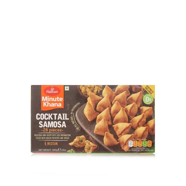 Haldiram's Frozen Cocktail Samosas 650G