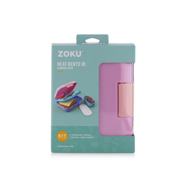 Zoku Lunch Kit Neat Bento Junior Pink