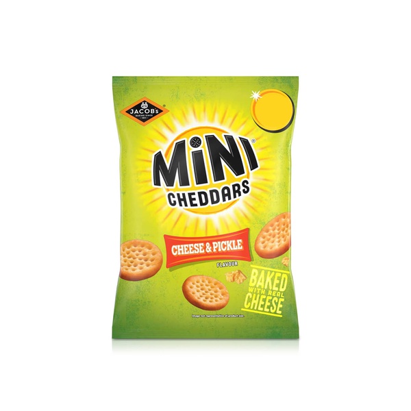 Jacob's Mini Cheddars Cheese and Pickle 90g