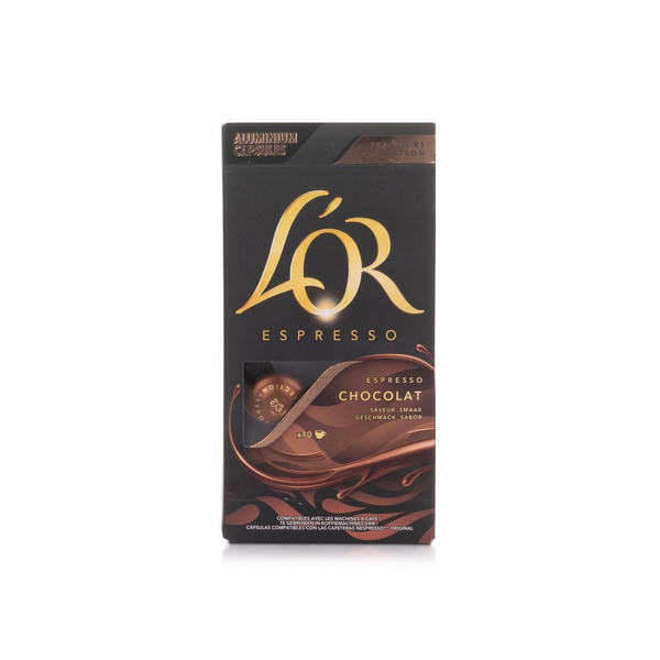 L'or Espresso Capsules Chocolate 10 Pack 52g