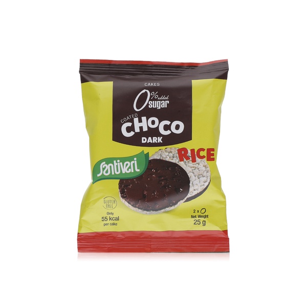 Santiveri Rice Cakes with Dark Chocolate 25g