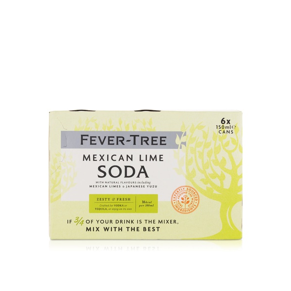 Fever Tree Mexican Lime Soda 150ml x 6