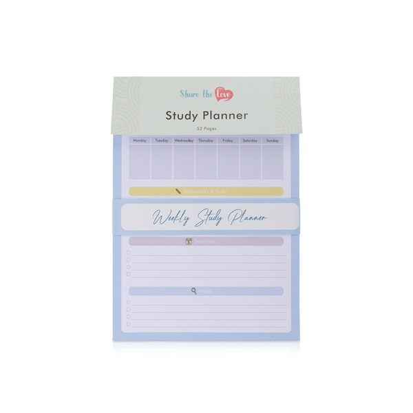 Share The Love Weekly Planner Blue