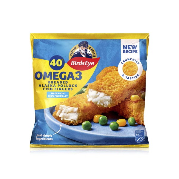 Bird's Eye Breaded Omega 3 Fish Fingers x 40 1.12kg