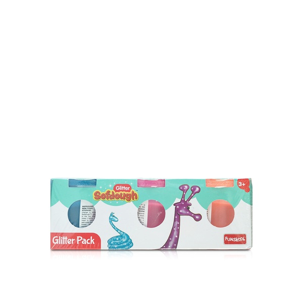 Funskool Sofdough Glitter Pack 3 Colours