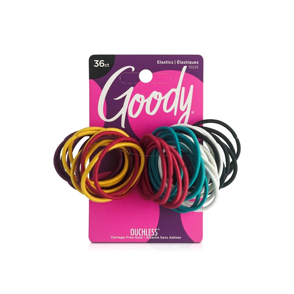 Goody Ouchless Elastics Hair Bands 36 Pack