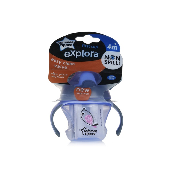 Buy Tommee Tippee Explora weaning sippy cup 4+ months in UAE