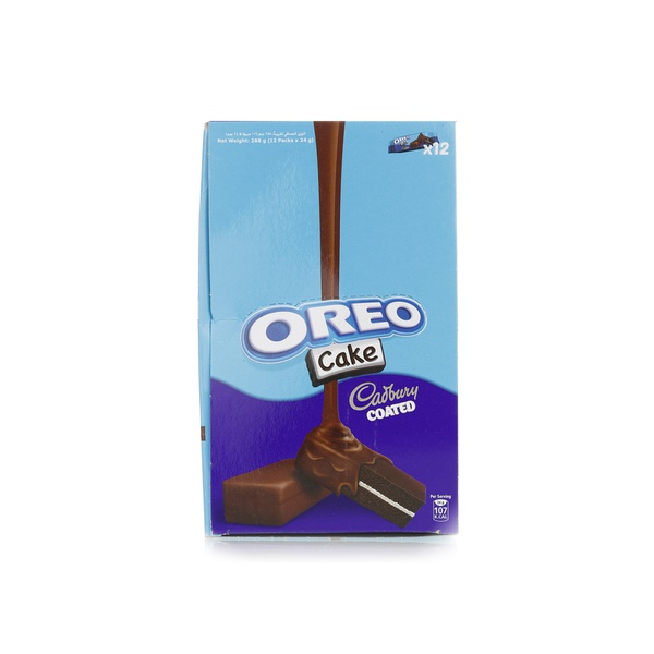 Buy Oreo cake Cadbury chocolate 12 x 24g in UAE