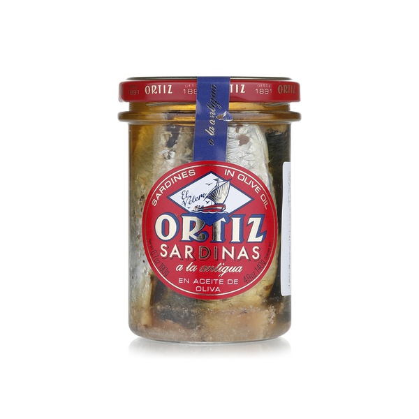 Buy Ortiz sardines in olive oil 190g in UAE
