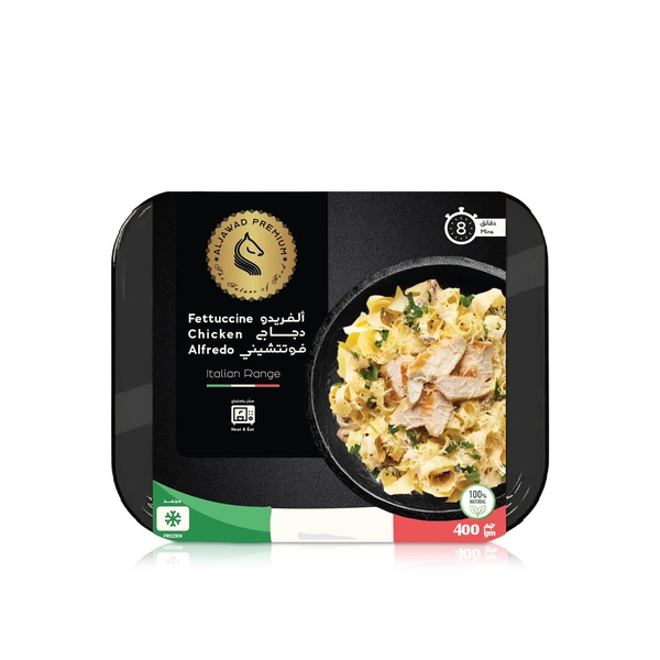 Aljawad Frozen Ready to Eat Chicken Alfredo Fettuccine 400g