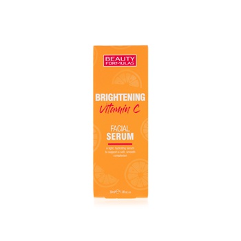 Beauty Formulas Brightening Vitamin C Facial Serum 30ml