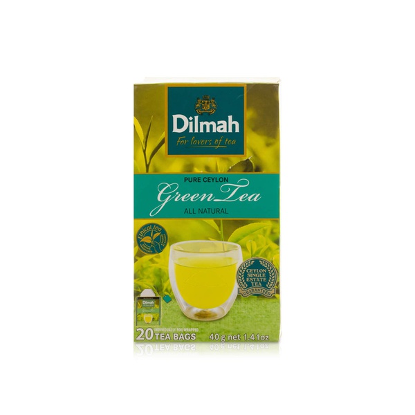 Dilmah Pure Ceylon Green Tea x 20 Tea Bags
