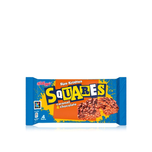 Kellogg's Rice Krispies Squares Caramel & Chocolate Bar 4s 36g