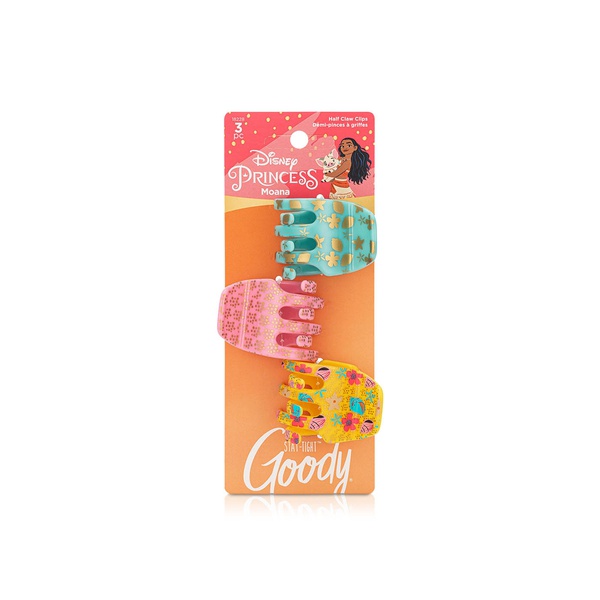 Goody Disney Moana Printed Claw Clip 3 Pack