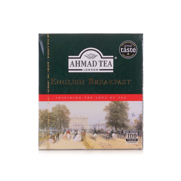 Buy Ahmad Tea English breakfast tea 100 bags in UAE