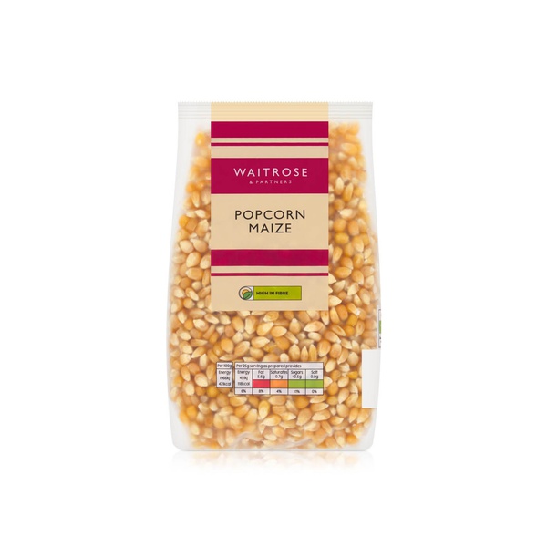 Waitrose Maize Popcorn 500g