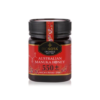 Biosota Organics Manuka Honey MGO 550+ 250g