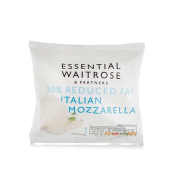 Waitrose Essential Italian Light Mozzarella 125g