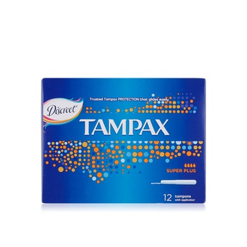 Tampax Tampons with Applicator Super Plus 12 x 36