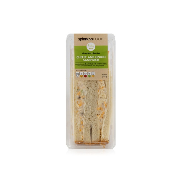 Spinneysfood Cheese & Onion Sandwich 170g