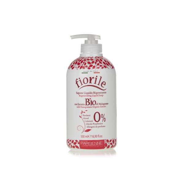 Buy Parisienne fiorile liquid soap pomegranate 500ml in UAE