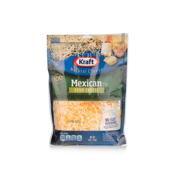 Kraft Shredded Mexican Four Cheese 226g