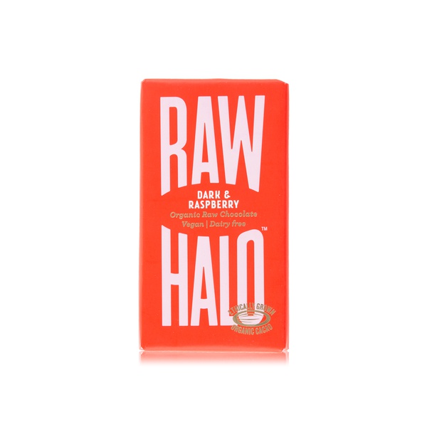 Raw Halo Dark & Raspberry Raw Chocolate 35g