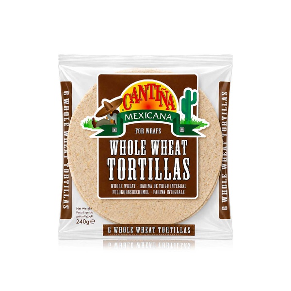 Cantina Mexicana Whole Wheat Tortilla 240g