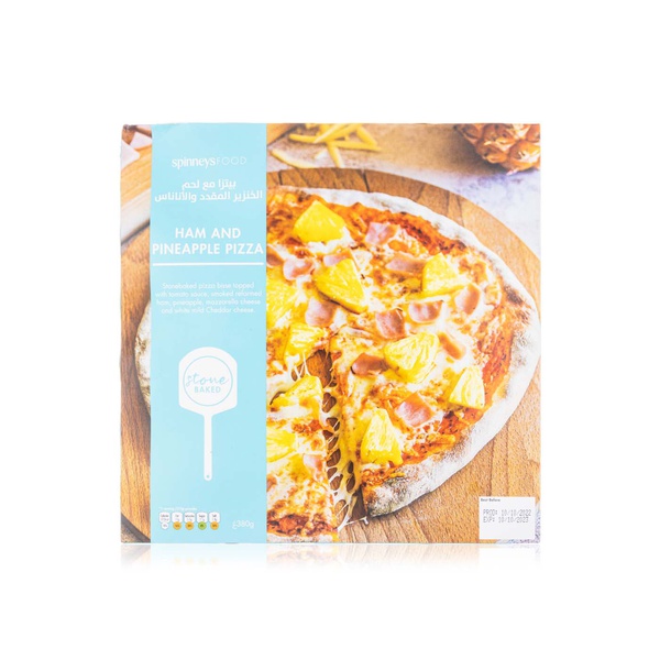 Spinneysfood Frozen Ham And Pineapple Pizza 370G