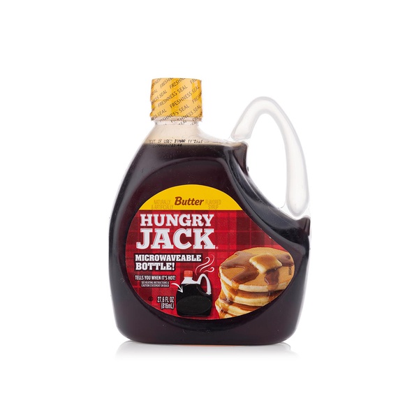 Hungry Jack butter flavoured pancake syrup 816ml - Spinneys UAE