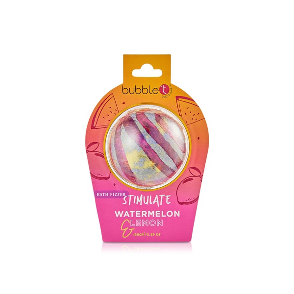 Bubble T Stimulate Bath Fizzer Watermelon and Lemon 150g