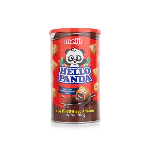 Meiji Hello Panda Chocolate Biscuits Can 360g