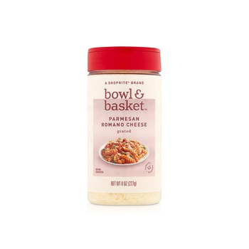 Bowl & Basket Grated Parmesan Romano Cheese 227g