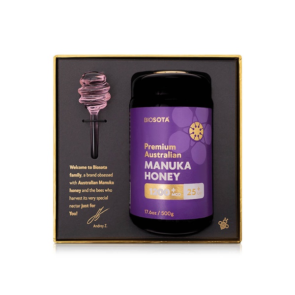 Biosota Manuka Honey MGO1200+ NPA25+ 500g Limited Edition Gift Box