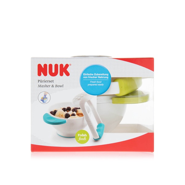 Nuk Fresh Foods Masher and Bowl 6m+