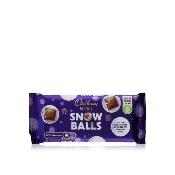 Cadbury Mini Snowballs Bar 110g