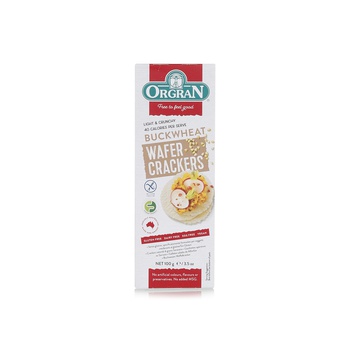 Orgran Wafer Crackers with Buckwheat 100g