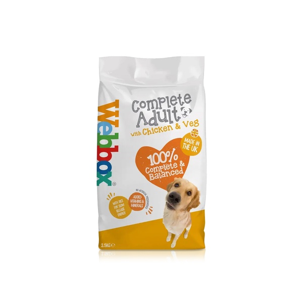 Webbox Complete with Chicken and Veg Dog Food 2.5kg