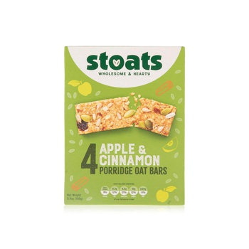 Stoats Apple and Cinnamon Porridge Bars 4 x 42g