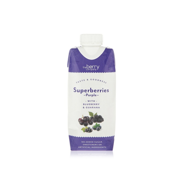 The Berry Company Super Berries Purple Juice Drink No Added Sugar 330ml