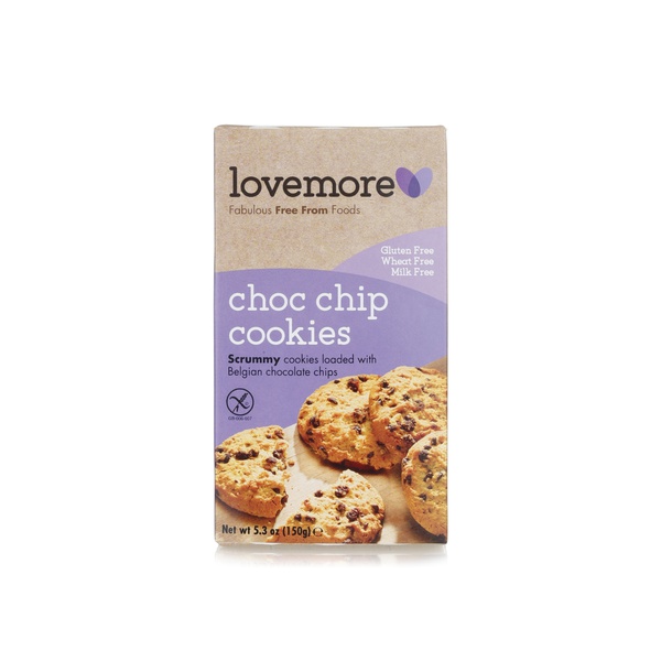 Buy Lovemore choc chip cookies 150g in UAE