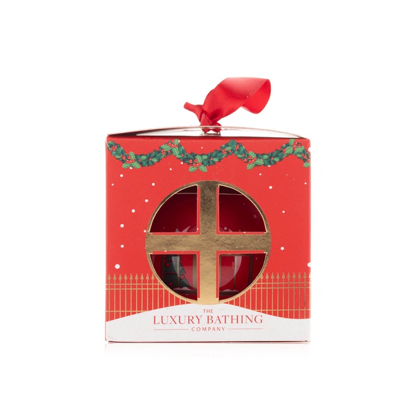 Luxury Bathing Co Wild Fig and Cranberry Bath Soak Bauble 250ml