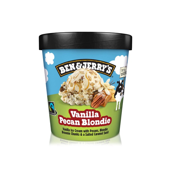 Ben & Jerry's Vanilla Pecan Blondie 465ml