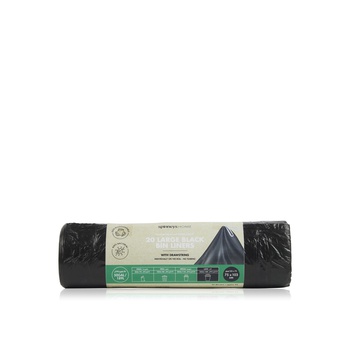 Spinneyshome Garbage Bags 75 x 103 (189 litre) Black