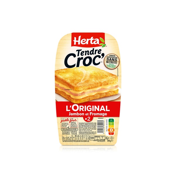 Herta Tendre Croc L'óriginal Ham and Cheese 200g