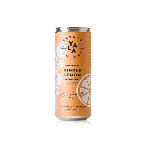 Yala Ginger & Lemon Kombucha 250ml