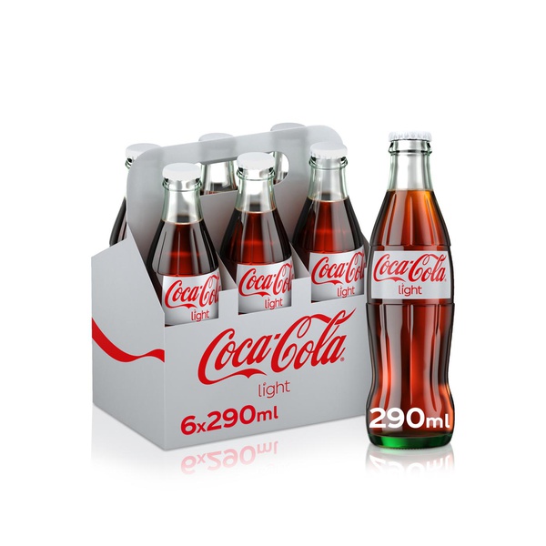 Coca Cola Light Bottle 290ml x 6