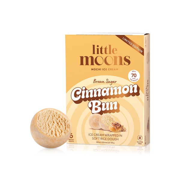 Little Moons Mochi Ice Cream Cinnamon Bun 192g